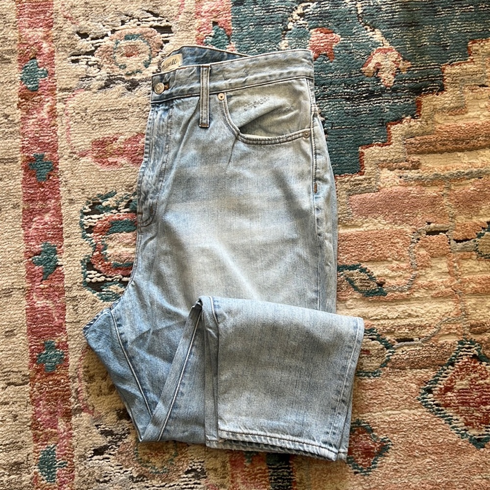 Madewell straight leg jeans